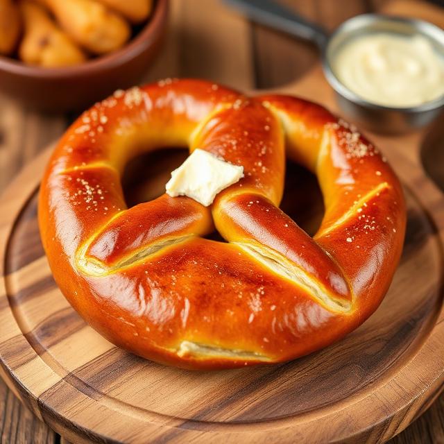 Ofenfrische Brezn